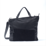 Asymmetric Tote Bag Black - Afterlife Projects