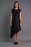 ASYMMETRICAL RUFFLED DRESS - Afterlife Projects