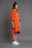 Breach Dress Orange - Afterlife Projects