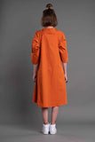 Breach Dress Orange - Afterlife Projects