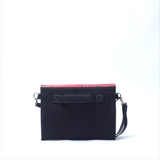 Cross Body Clutch Red - Afterlife Projects