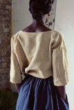 100% Linen T top - Afterlife Projects